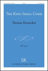 The King Shall Come SAB choral sheet music cover